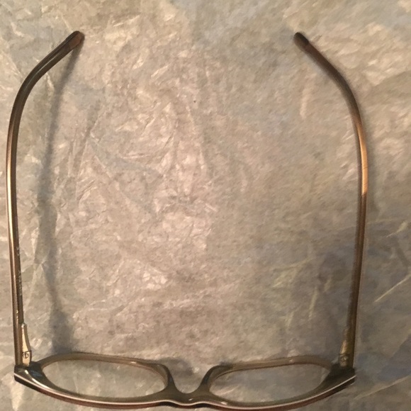 EUC DKNY Eyeglass Frames Brown Cream Accent - Picture 4 of 6